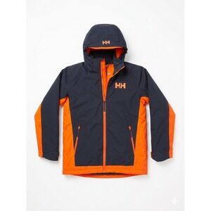 Helly Hansen Jacket Youth Color Block Size 16 Puffer Snow Ski Outdoors Hooded